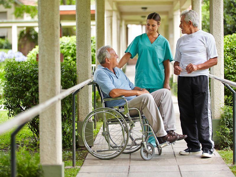 Long Term Care Patient with Caregivers
